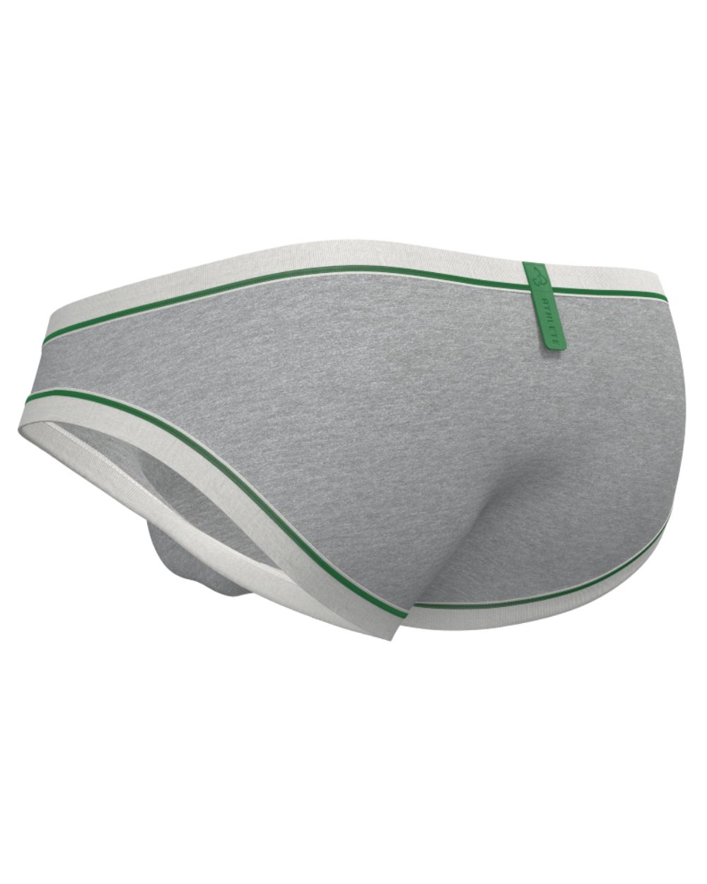 Athlete Low Waist Brief - Stadium Grey [4644]-thumbmail-3