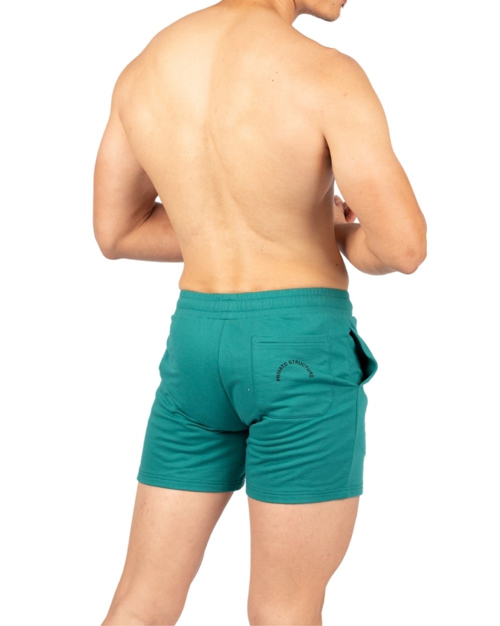 Sweat Shorts - Dark Green [4698]-thumbmail-3