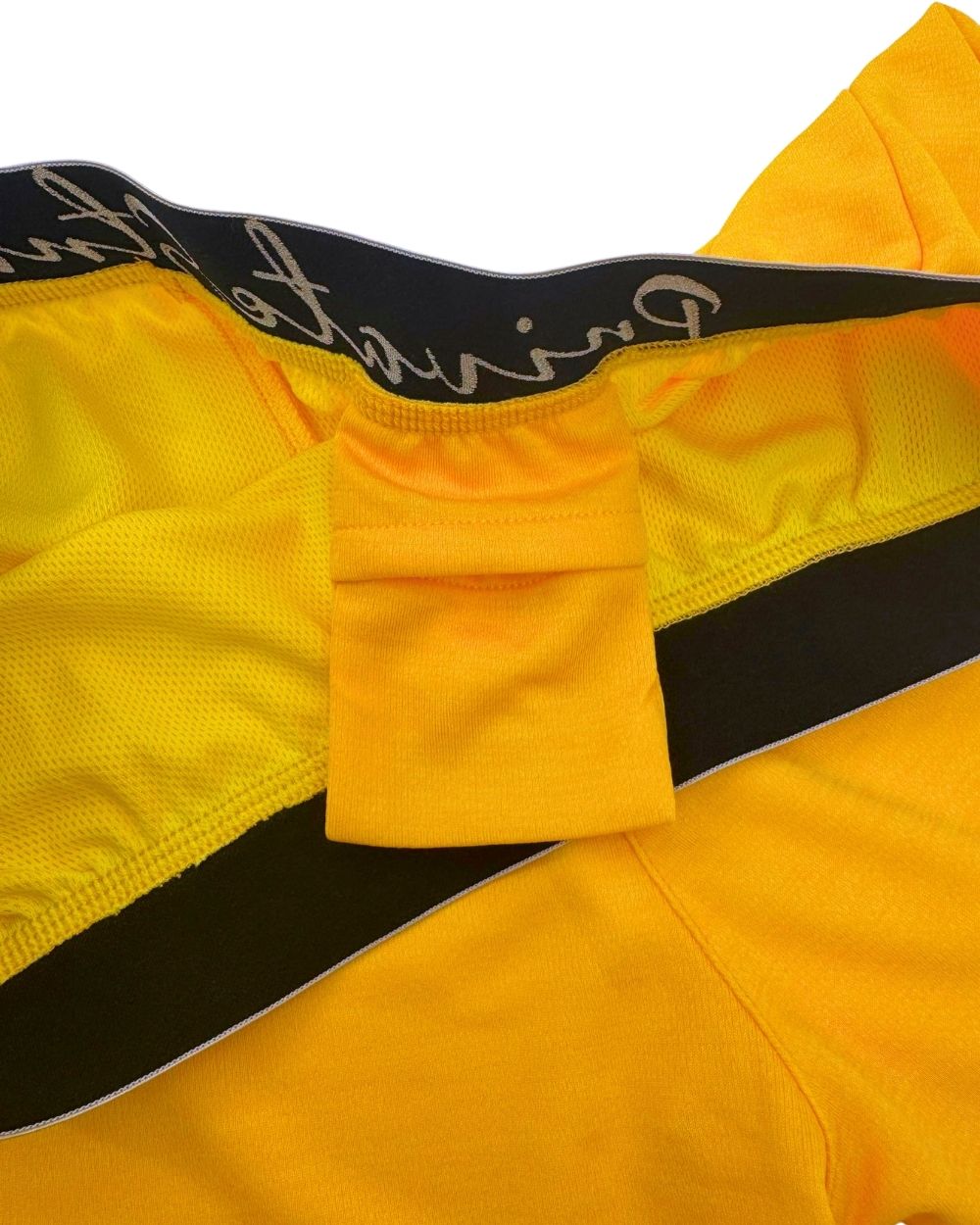Jersey Shorts Gym and Home wear with Inner Pocket - Butter Yellow [4725]-thumbmail-8