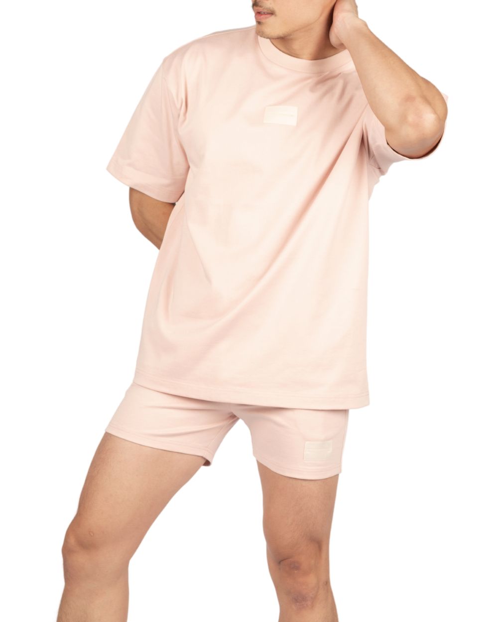 Oversized Tee (Only Tee) - Dusty Pink [4721]-thumbmail-3