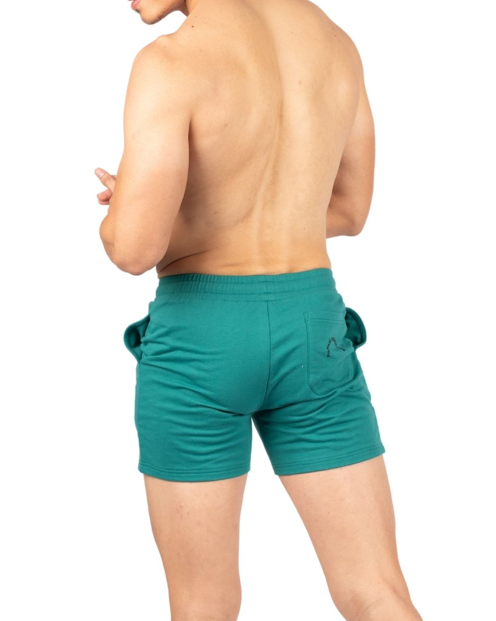 Sweat Shorts - Dark Green [4698]-thumbmail-2