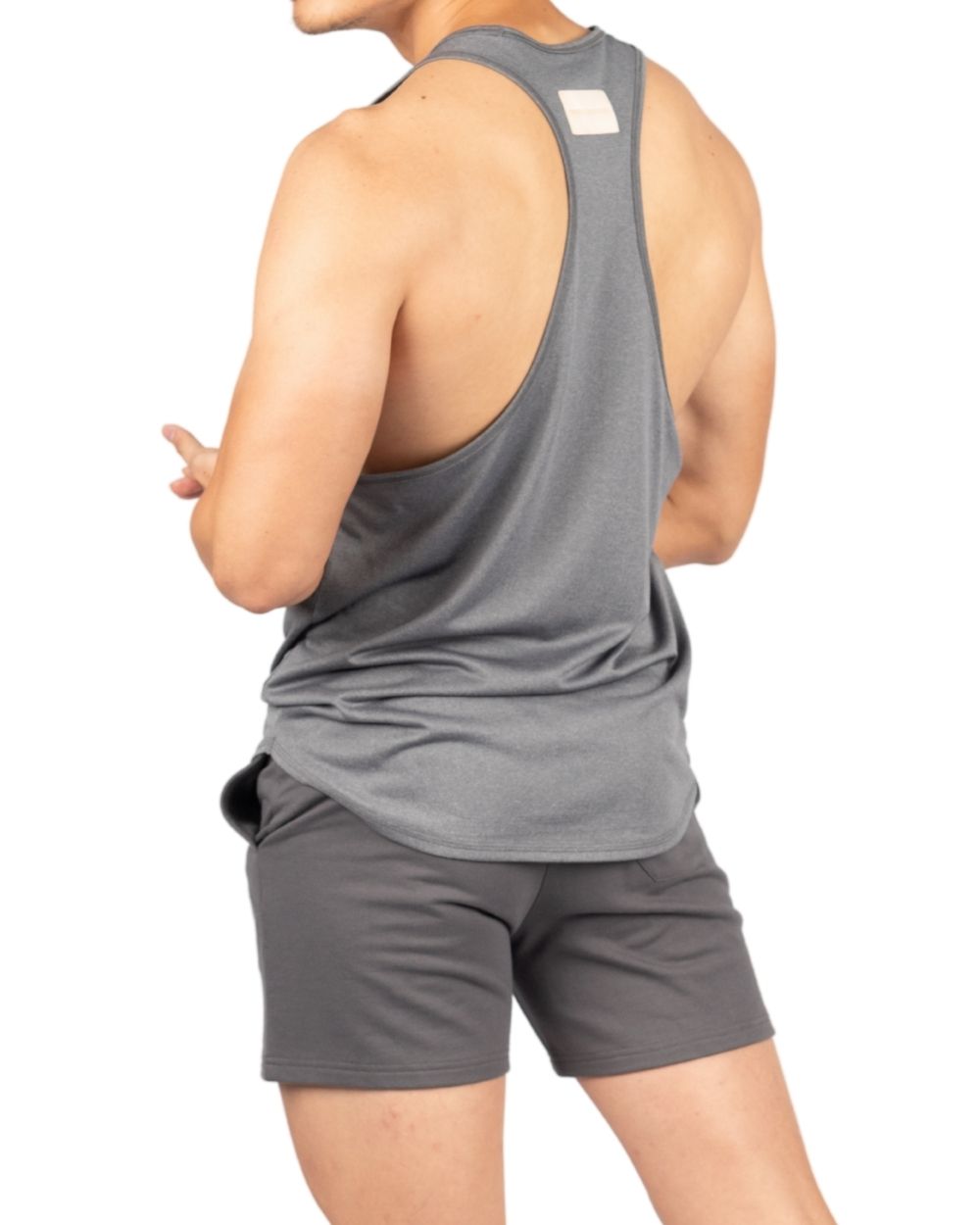 Easy Fit Jersey Tank - Dust Grey [4714]-thumbmail-2