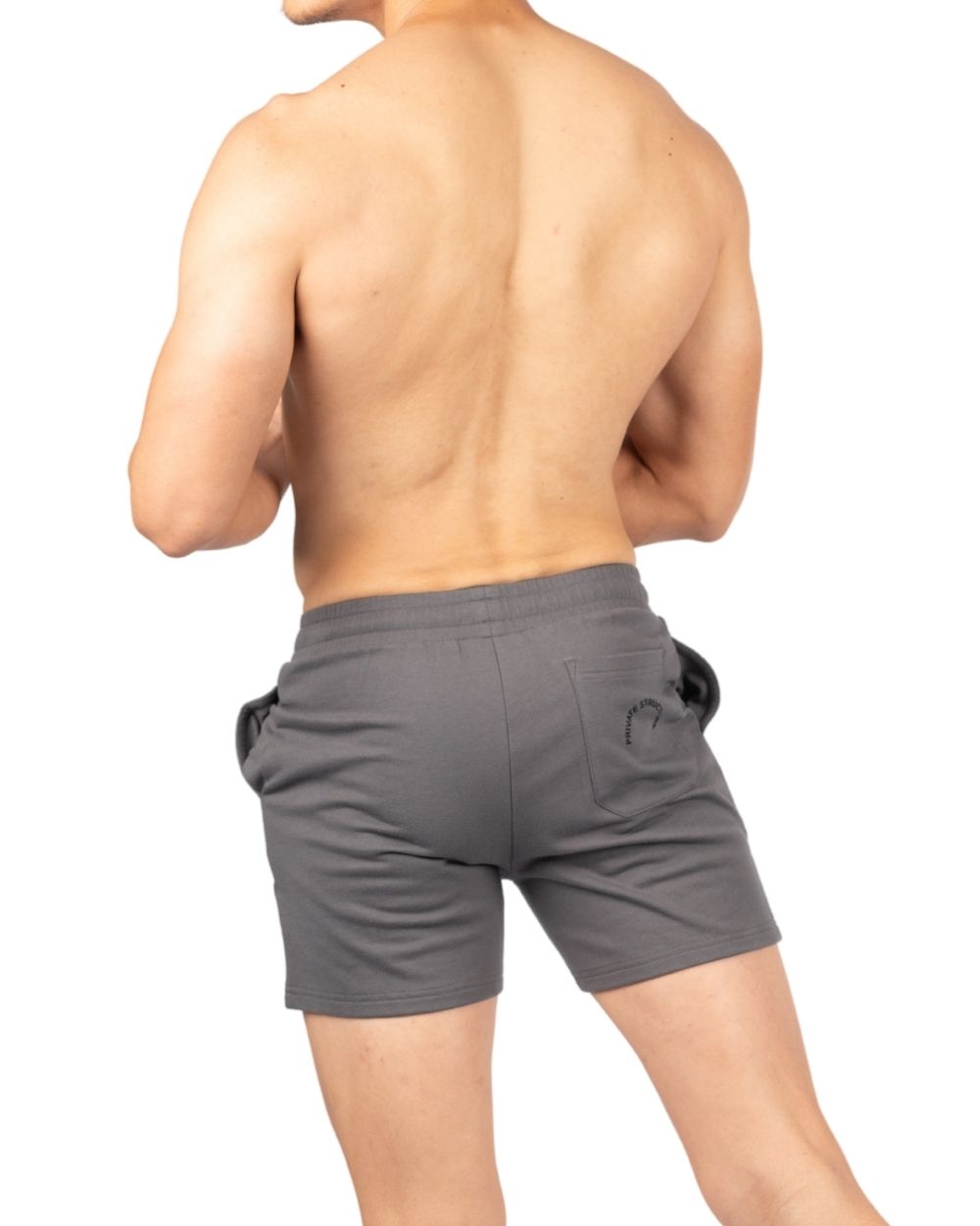 Sweat Shorts - Grey [4698]-thumbmail-2