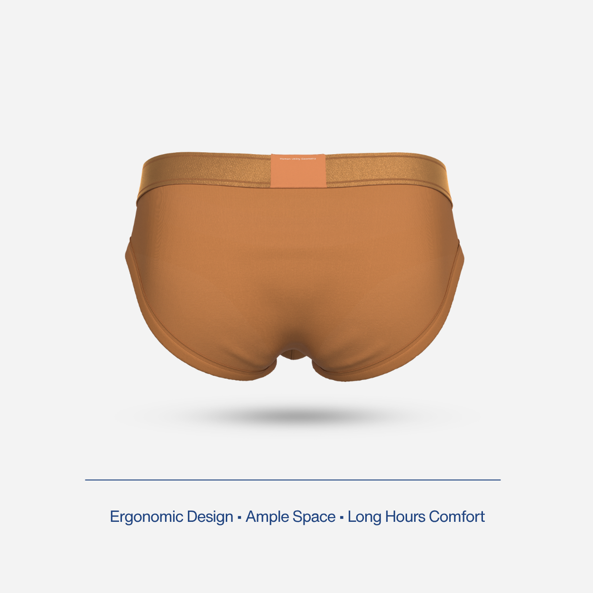 HUG Cotton Blend Brief - Caramel Brown [HG0001P]-4