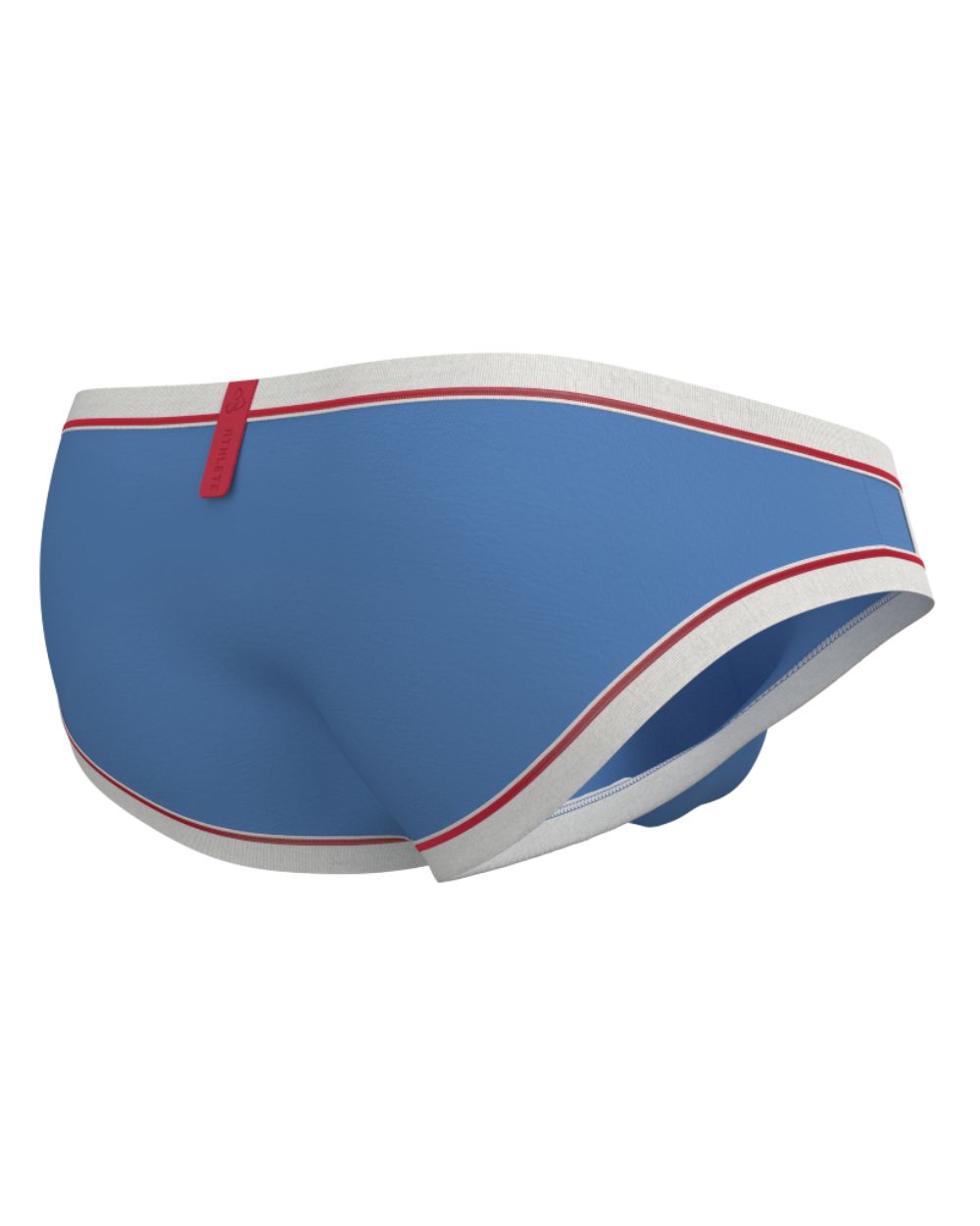 Athlete Low Waist Brief - Jersey Blue [4644]-thumbmail-3