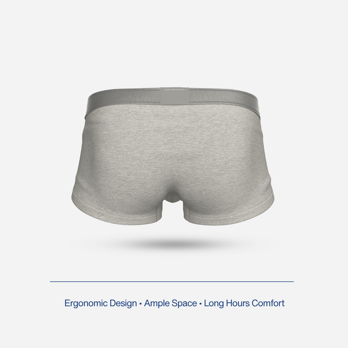 HUG Cotton Blend Trunk 3pcs - Brich Grey [HG0002P]-4