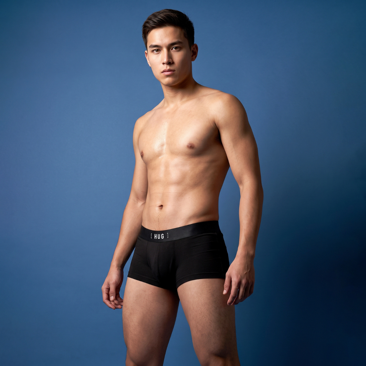 HUG Cotton Blend Trunk - Fig Black [HG0002P]-2