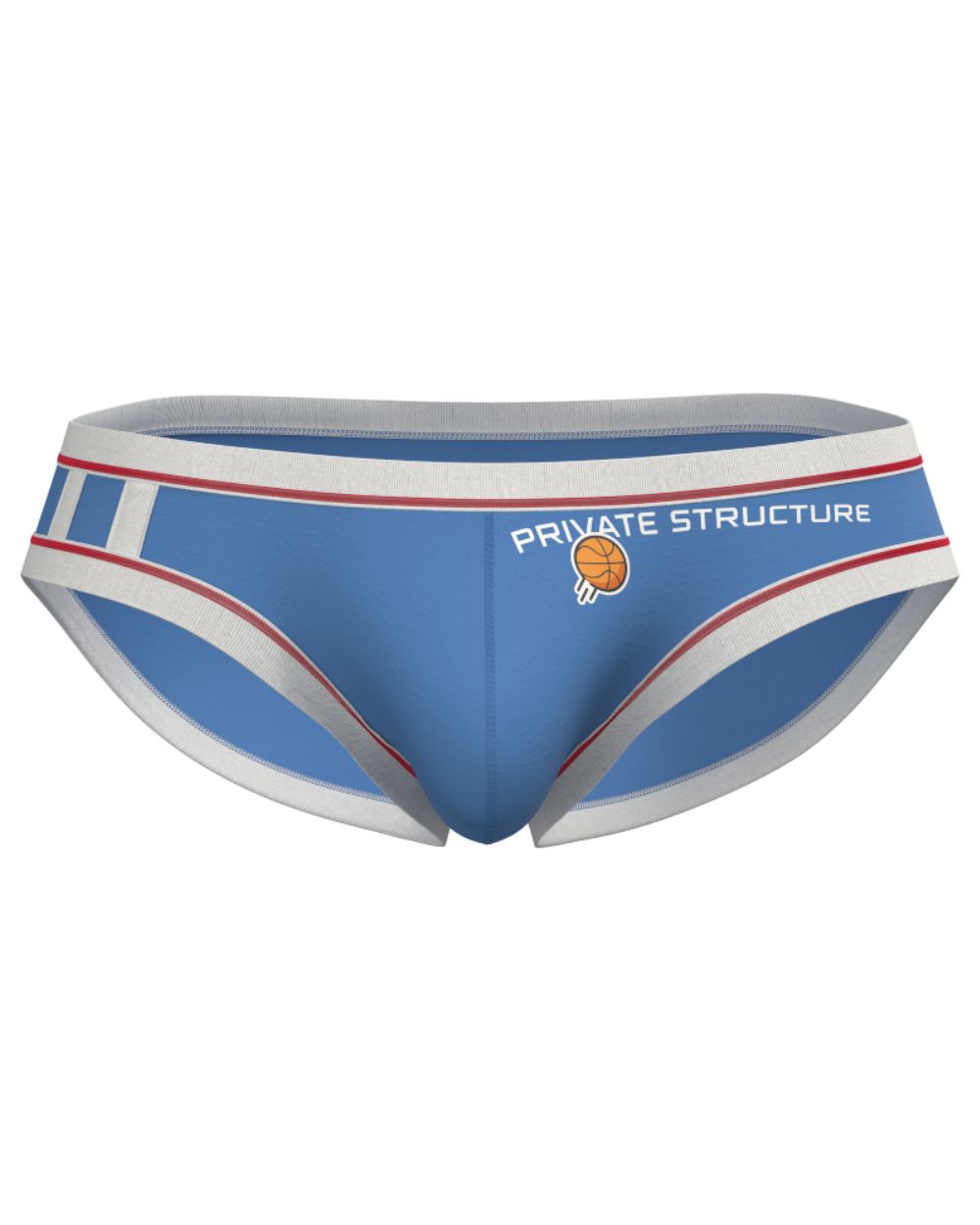 Athlete Low Waist Brief - Jersey Blue [4644]-thumbmail-2