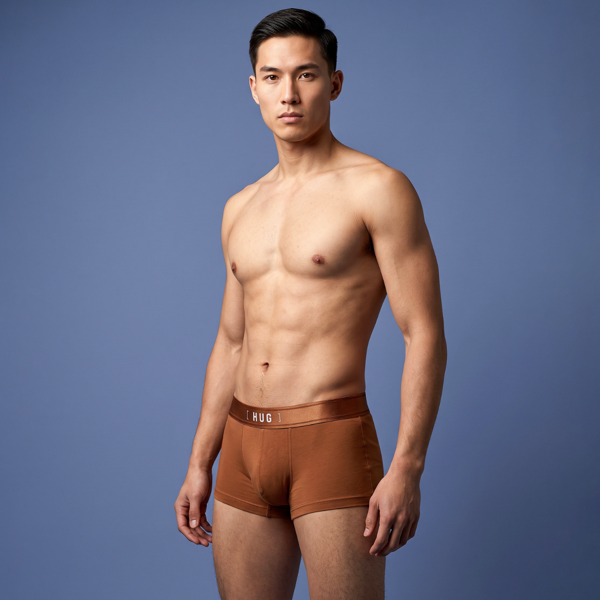 HUG Cotton Blend Trunk - Caramel Brown [HG0002P]-2