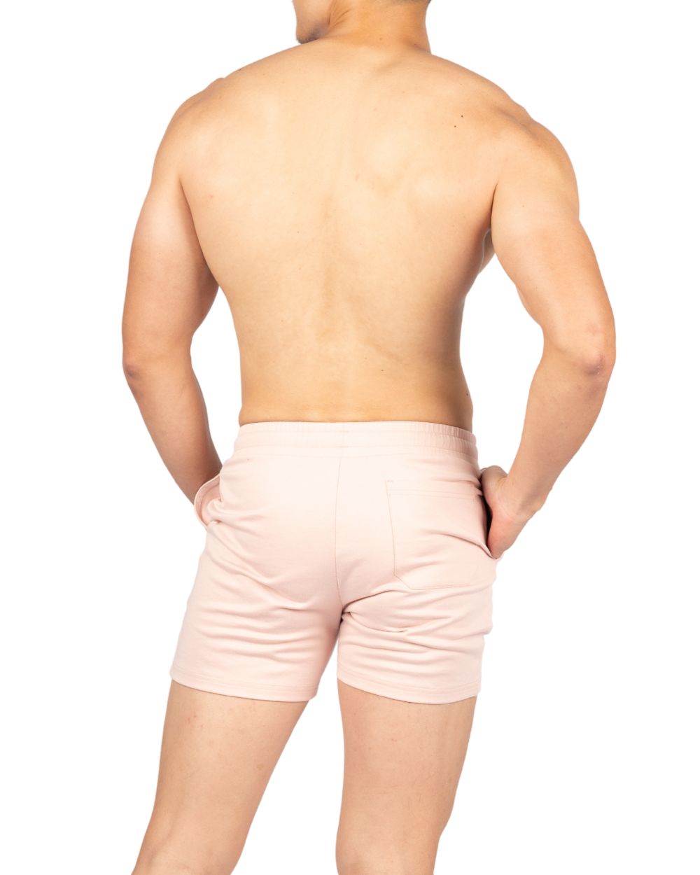 Sweat Shorts - Dusty Pink [4721B]-thumbmail-3
