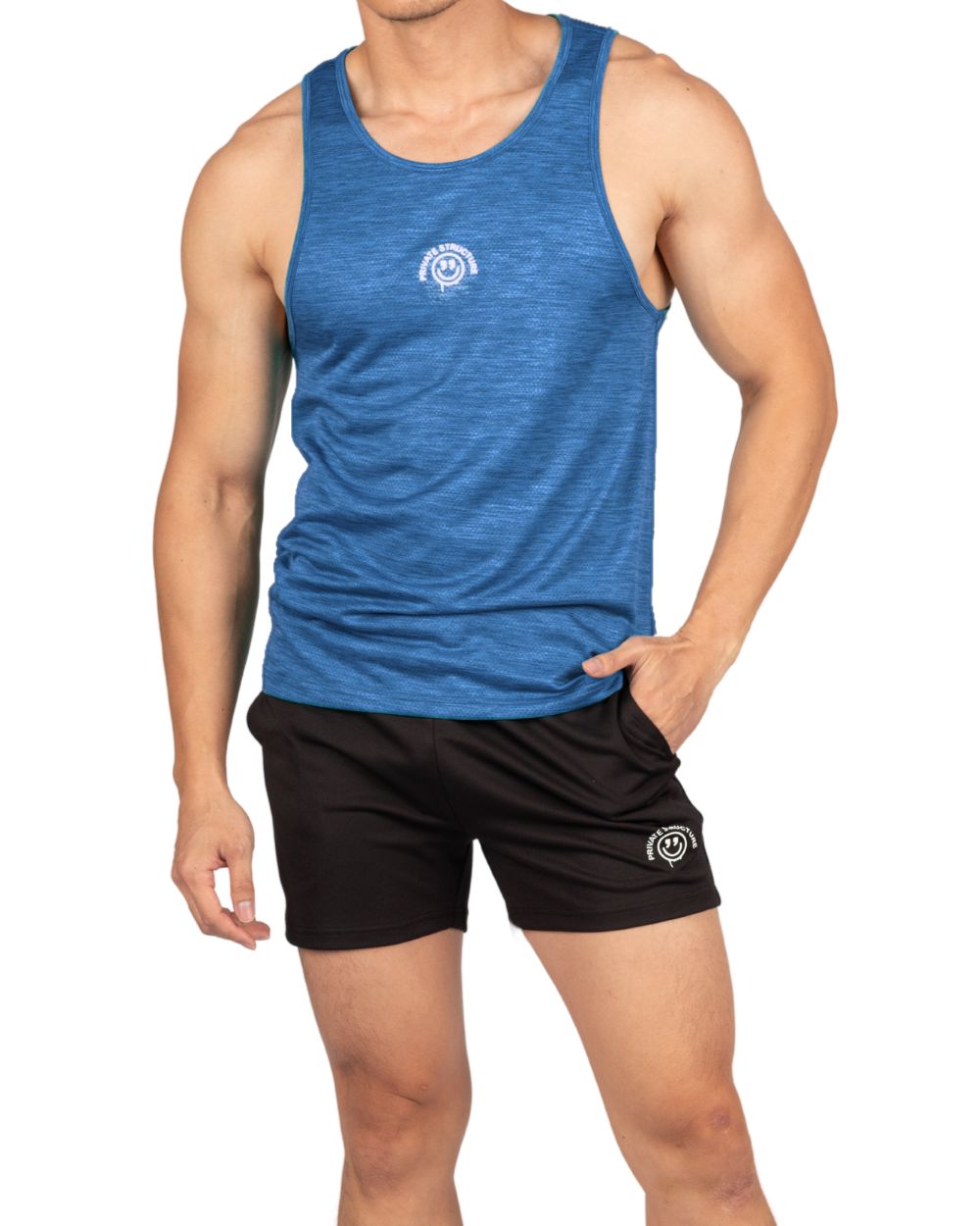 Easy Fit Flashy Tank | Singlet - Vivid Blue [4715]