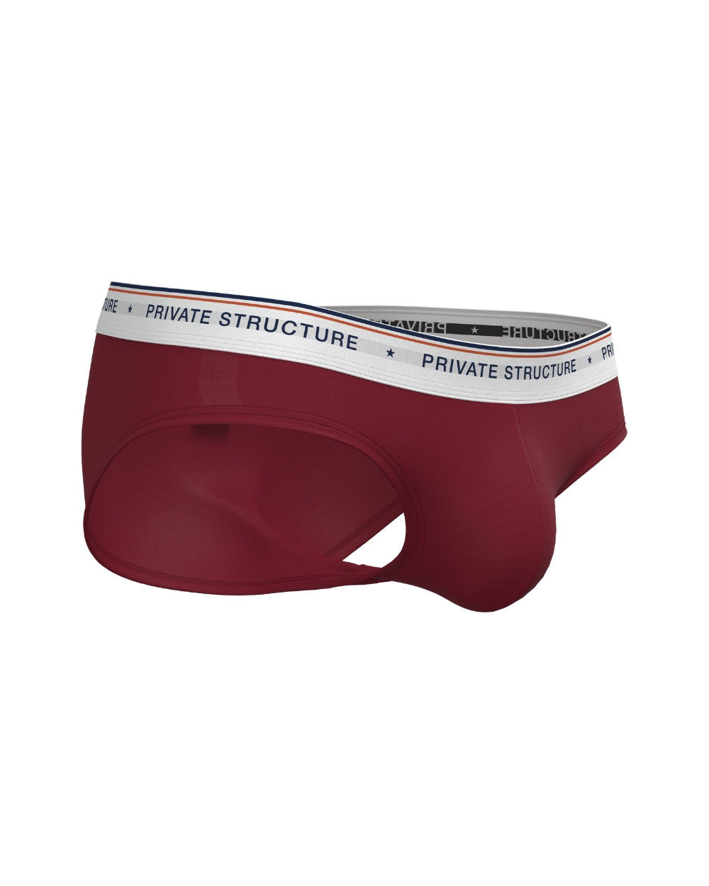 CHUMM! Mid Waist Brief - Inferno Red [4630]-thumbmail-2