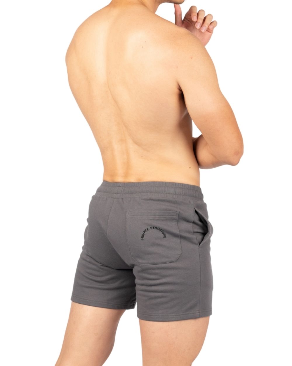 Sweat Shorts - Grey [4698]-thumbmail-3