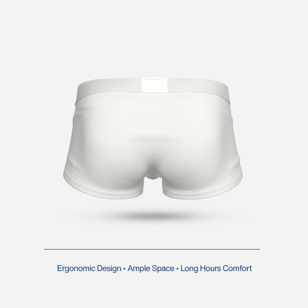 HUG Cotton Blend Trunk 2pcs - Cotton Bloom White [HG0002P]-4