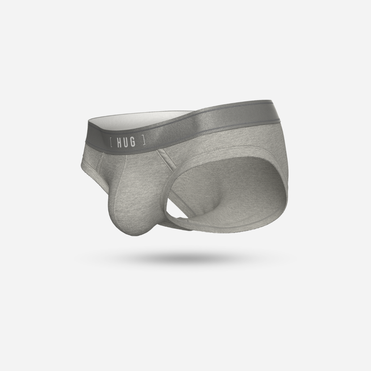 HUG Cotton Blend Brief 2pcs - Brich Grey [HG0001P]-3