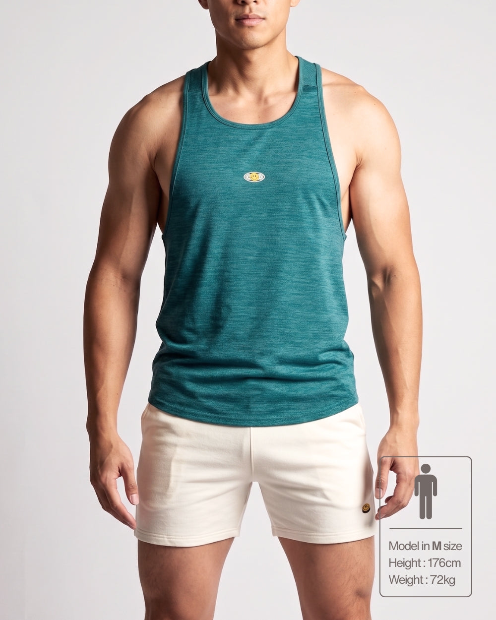 Easy Fit Jersey Tank - Haze Green [4714]-thumbmail-1