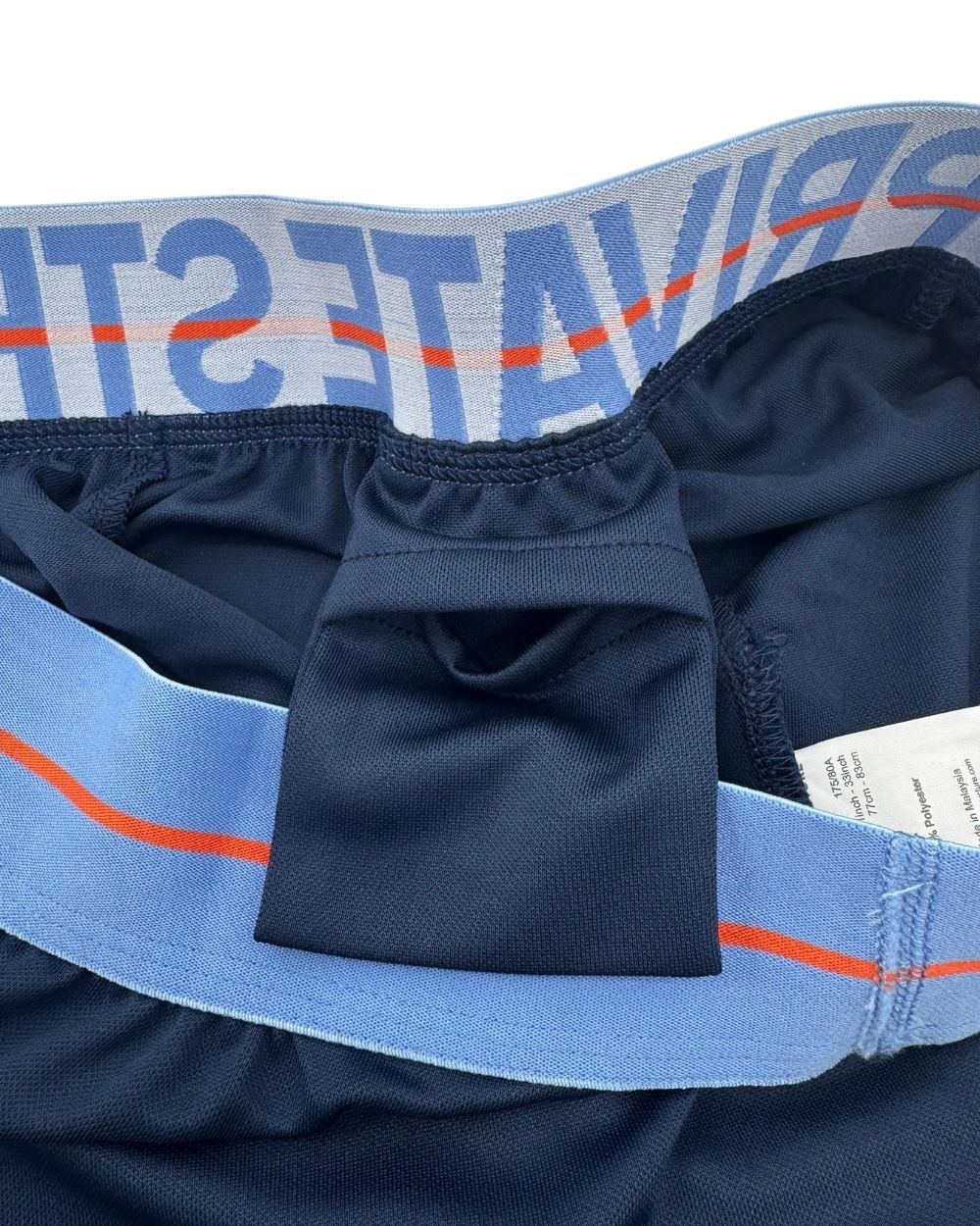 Jersey Shorts Gym and Home wear with Inner Pocket - Linen Navy [4725]-thumbmail-7