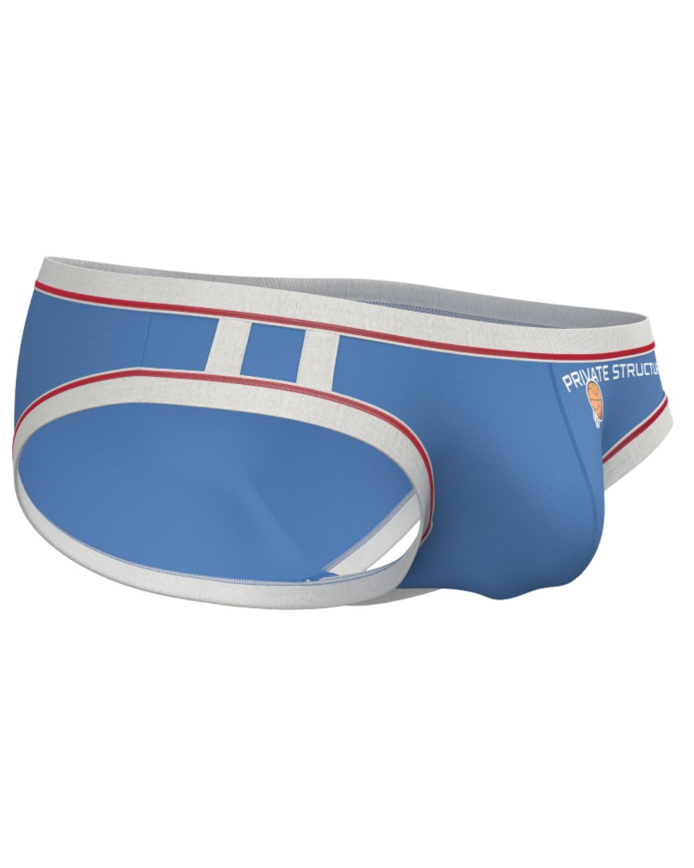 Athlete Low Waist Brief - Jersey Blue [4644]-thumbmail-4