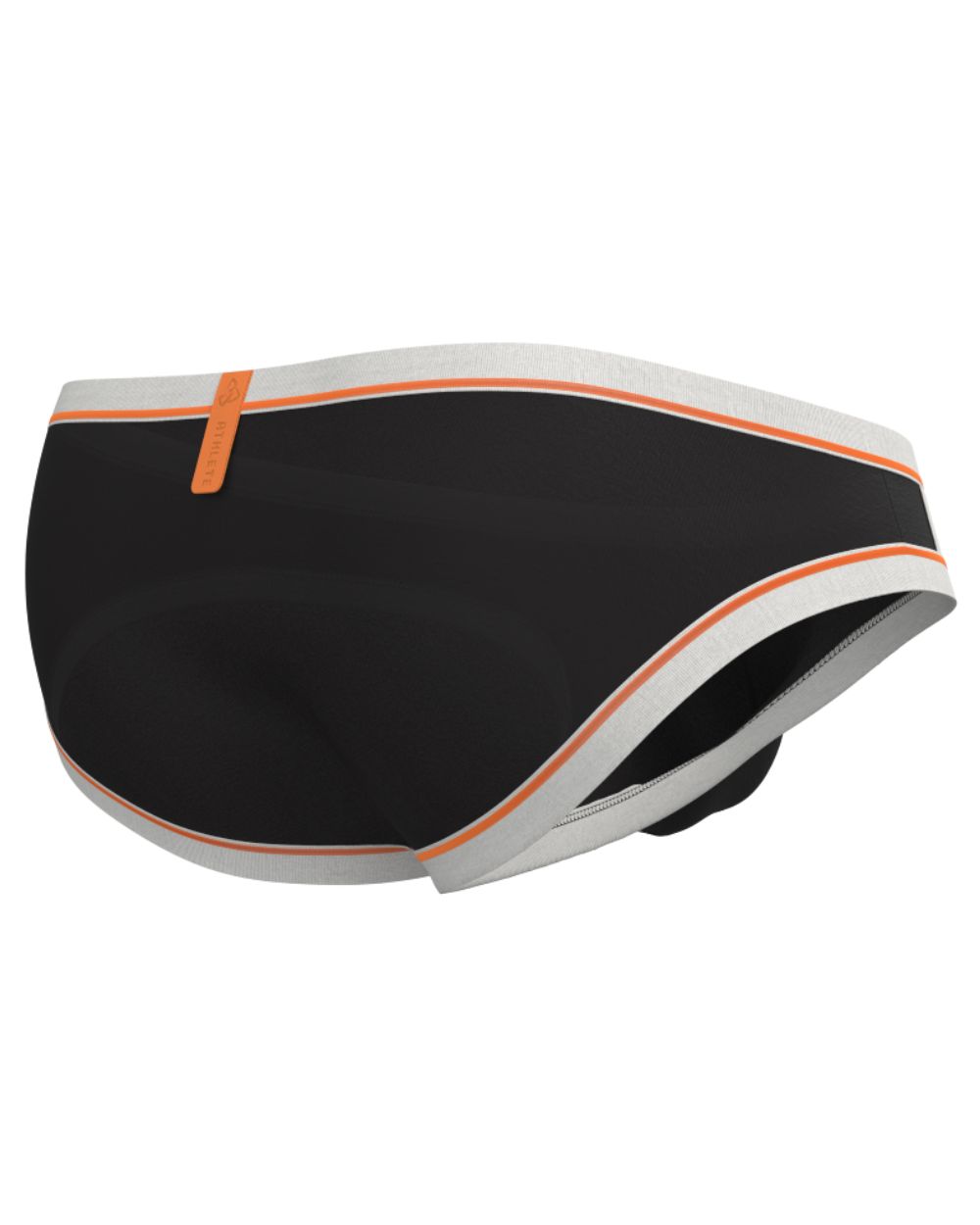 Athlete Low Waist Brief - Soccer Black [4644]-thumbmail-4