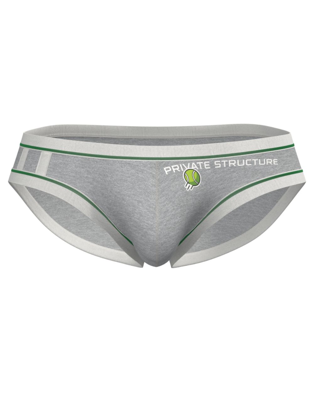 Athlete Low Waist Brief - Stadium Grey [4644]-thumbmail-2
