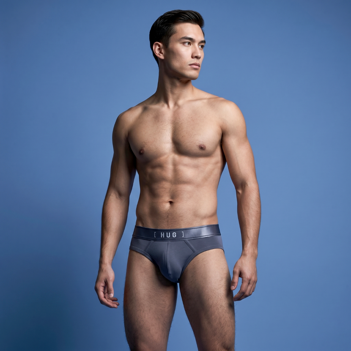 HUG Cotton Blend Brief - Indigo Blue [HG0001P]