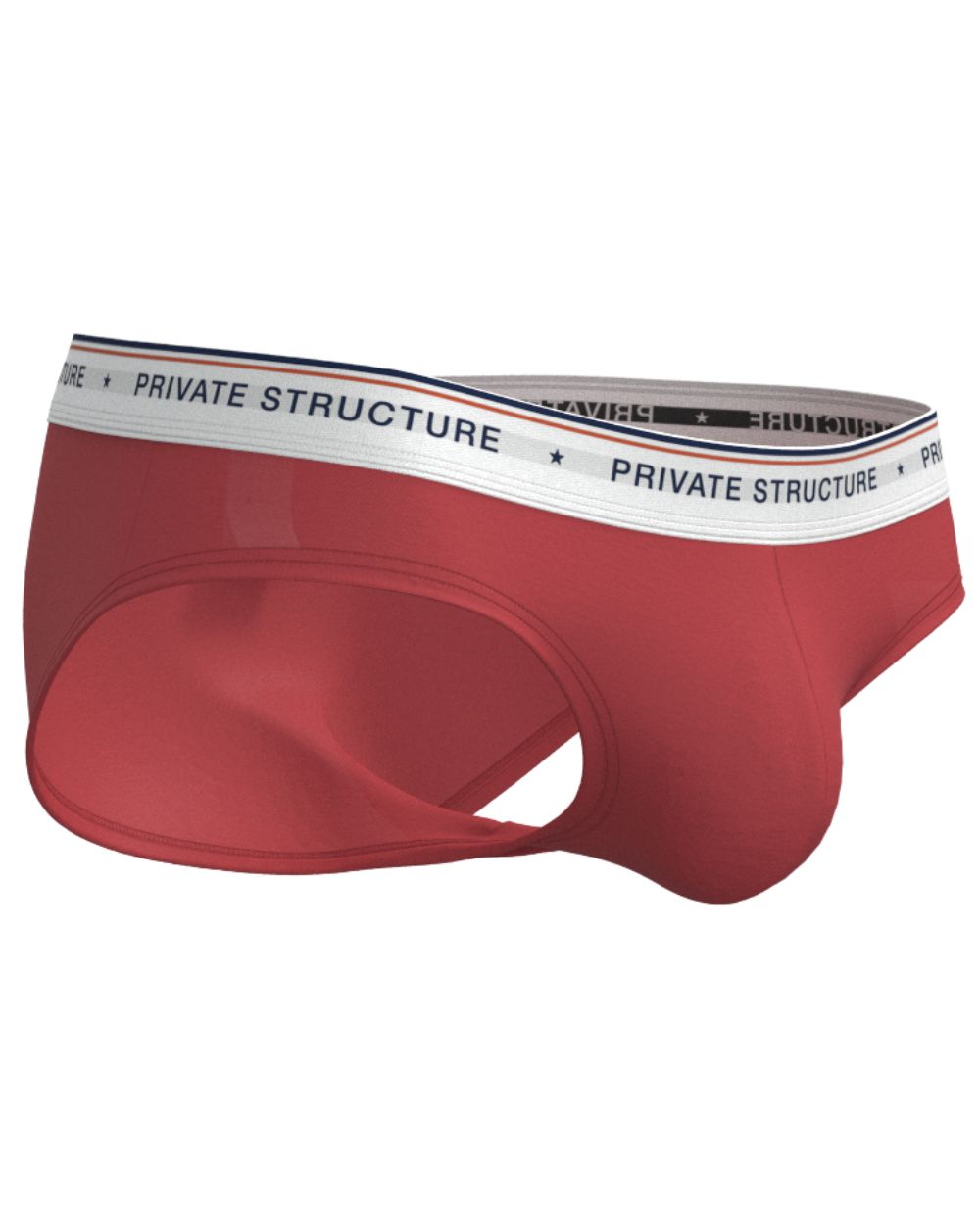 CHUMM! Mid Waist Brief - Noir Red [4630]-thumbmail-3