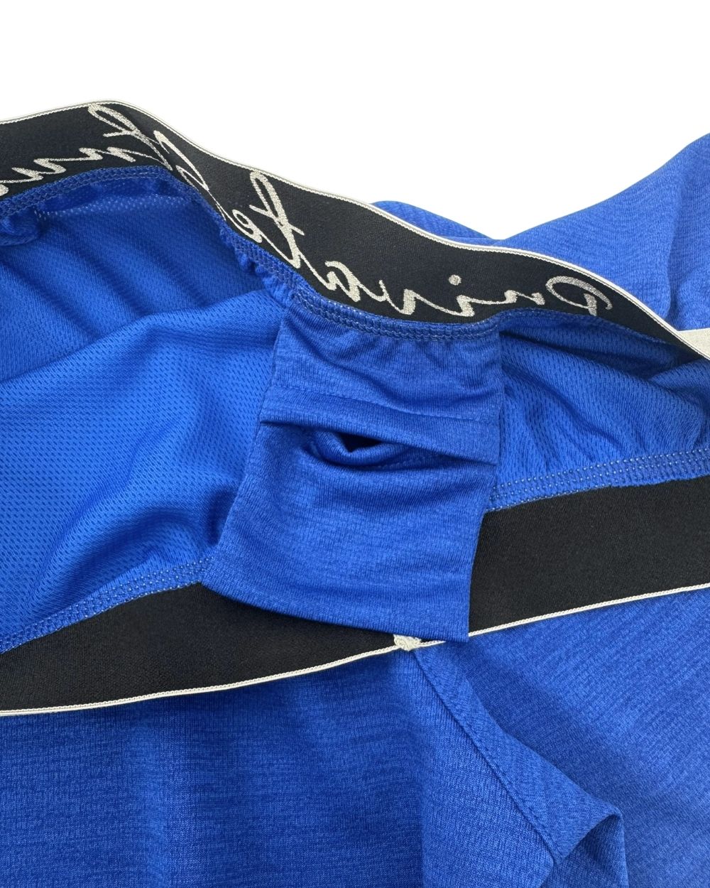 Jersey Shorts Gym and Home wear with Inner Pocket - Matrix Blue [4725]-thumbmail-8