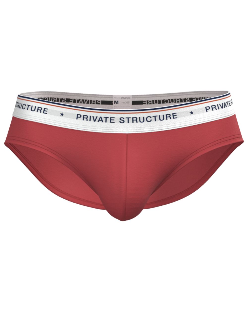 CHUMM! Mid Waist Brief - Noir Red [4630]-thumbmail-2
