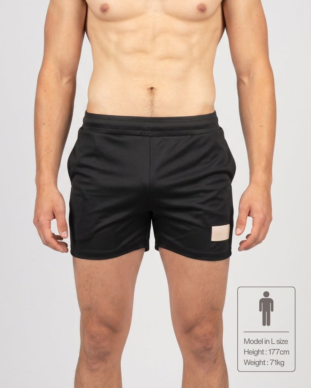 3" Inner Seam Active Shorts - Charcoal [4702]
