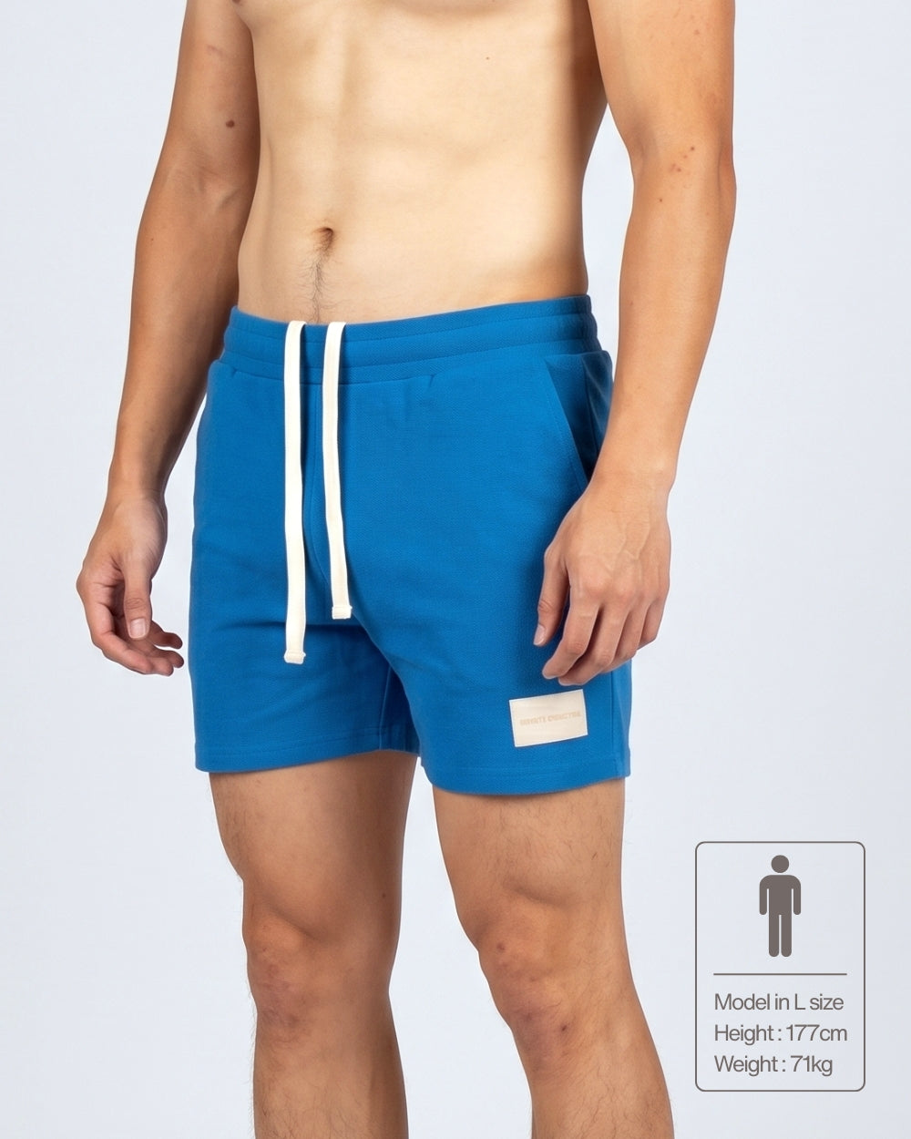 4" Inner Seam Sweat Shorts - Aquatic Blue [4704]