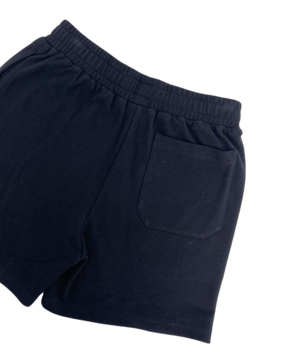 4" Inner Seam Sweat Shorts - Black [4704]-thumbmail-6