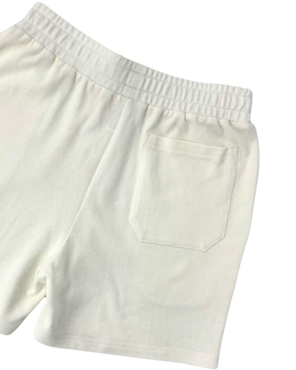4" Inner Seam Sweat Shorts - White [4704]-thumbmail-6