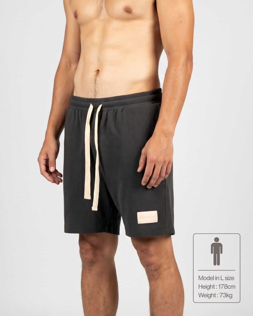 6" Inner Seam Utility Shorts - Dark Grey [4705]