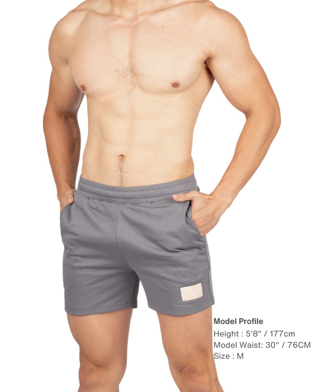 Sweat Shorts - Copen Blue [4721B]-thumbmail-1
