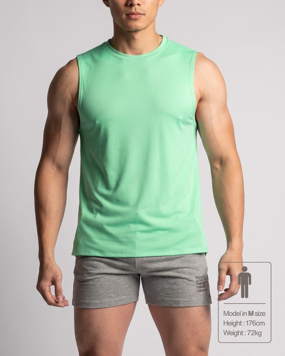 Easy Fit Jersey Tank - Sparkle Green [4708]