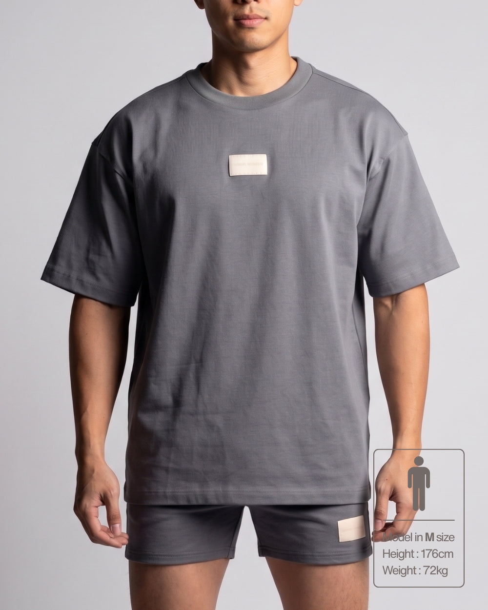 Oversized Tee (Only Tee) - Copen Blue [4721]