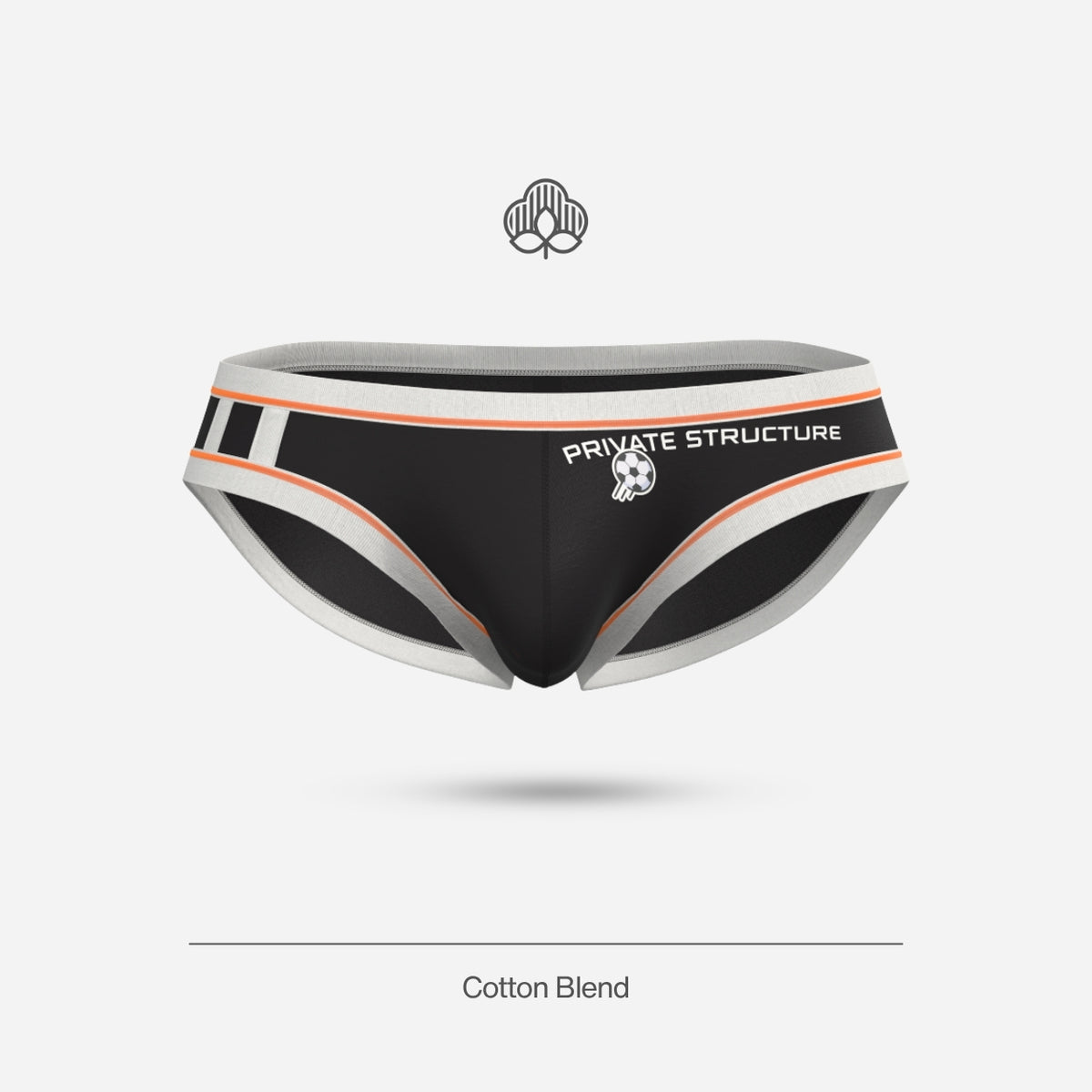Athlete Low Waist Brief - Soccer Black [4644]