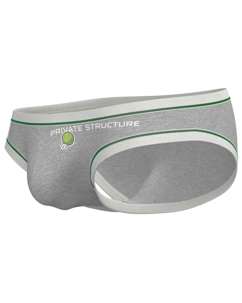 Athlete Low Waist Brief - Stadium Grey [4644]-thumbmail-1