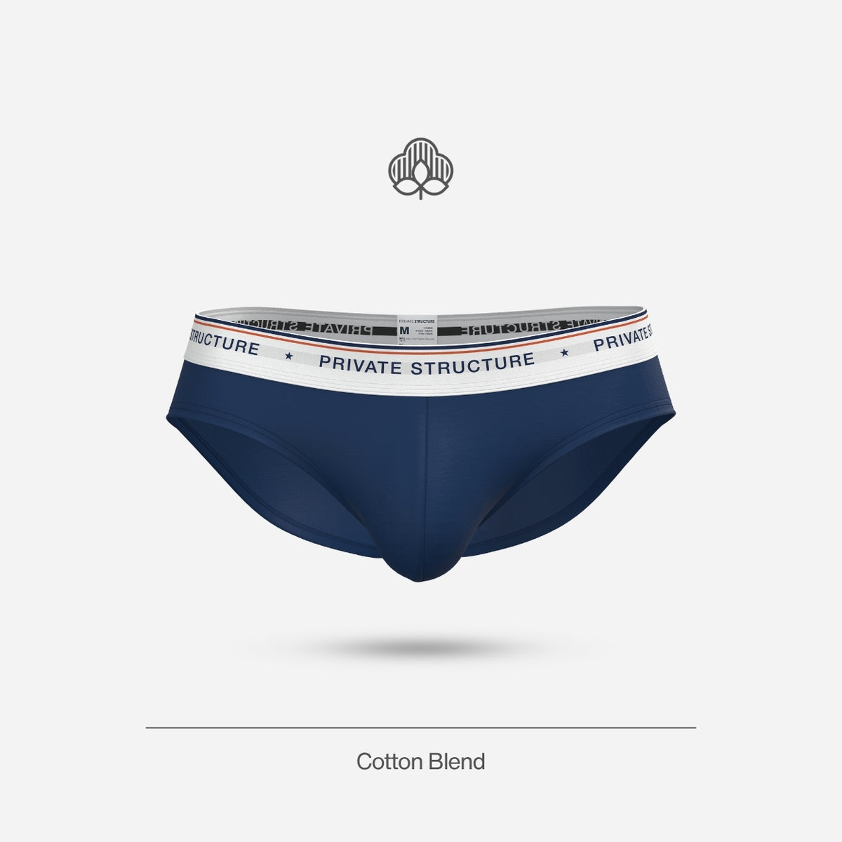 CHUMM! Mid Waist Brief - Malleable Navy [4630]-thumbmail-1
