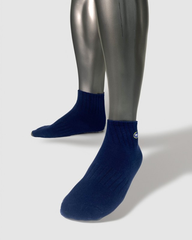 Mid Calf Socks - Navy [4661]