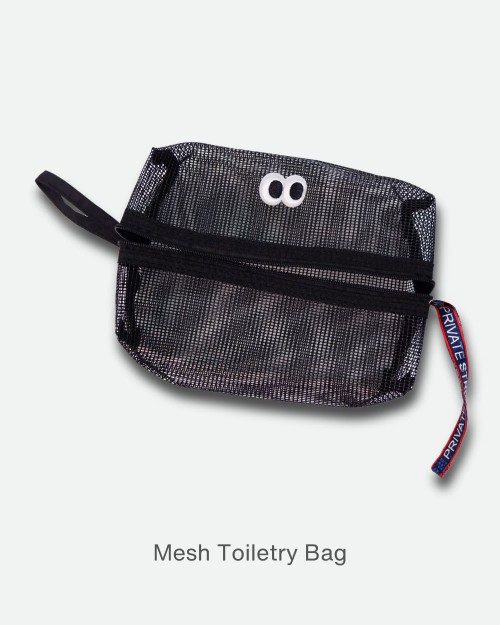 EyePOP Toiletries Mesh Pouch - Black [4673]